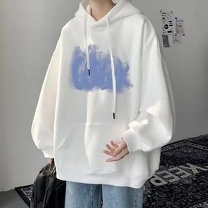 Nouveautés Vestes homme automne Rétro Lettre Hiver Sweat à capuche homme All-match Sweat ample pour homme - Product Image 3