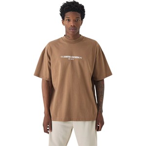 Camiseta de cuello redondo de peso pesado de algodón 100% de alta calidad, impresión DTG personalizada, diseño de bordado en blanco para hombres - Product Image 3