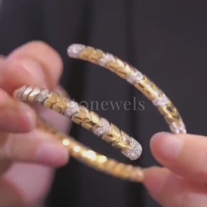 Pulsera de Lujo Italiana con Zirconia, Certificada por IGI, de Plata Esterlina 925, Joyería Moderna para Mujer, Regalo para Fiesta - Product Image 2