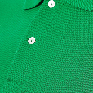 2025 último estilo de polos para hombres, tarifa al por mayor, nueva llegada, Polo liso en blanco con cuello vuelto para hombres - Product Image 5