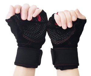 Guantes de Gimnasio de Nailon de Alta Calidad y Bajo Precio, Medios Dedos, para Levantamiento de Pesas, Colores y Tamaños Personalizables, Diseño Ligero, Antideslizantes - Product Image 4