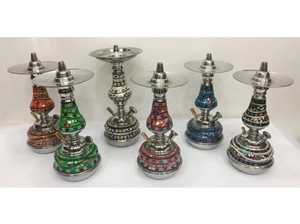 Chichas Farida en acier inoxydable laqué en nacre miniature, fabrication artisanale égyptienne, nouveau design de luxe, prix d'usine - Product Image 5