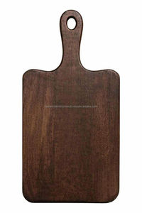 Tabla de cortar de queso de madera de acacia con herramienta Rectangular de madera al por mayor Juego de tabla de queso Cuchillo de queso de acero inoxidable Regalo - Product Image 2