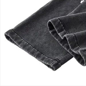 2025 <b>Men</b> Loose Baggy acid wash Jogger high quality fleece baggy Long Pants <b>Trousers</b> Heavy Fleece <b>Men's</b> Pants Washed - Product Image 3