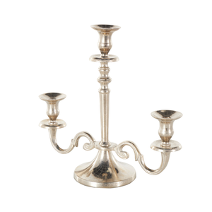 เชิงเทียนที่ไม่ซ้ำกันพร้อมแขน3ชิ้นเชิงเทียนอลูมิเนียมเชิงเทียนสำหรับตกแต่งบ้านที่สง่างาม - Product Image 5