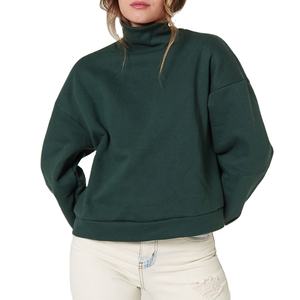 เสื้อสเวตเตอร์ลำลองสำหรับ100% ของผู้หญิงเสื้อมีฮู้ดแบบสวมหัวคอจำลองสำหรับฤดูใบไม้ผลิฤดูหนาว - Product Image 6