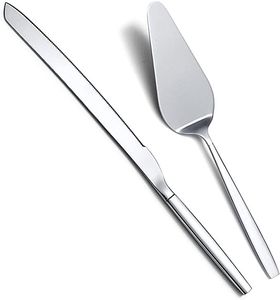 Juego de cuchillos y servidor de pastel para el hogar y la cocina Diseño atractivo Hoteles pulidos con espejo de acero inoxidable y servidor de Pastel de Bodas - Product Image 4