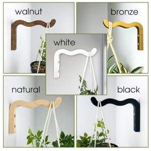 Estante de pared flotante de yeso, estante de almacenamiento para sostener macetas, hermoso arte de pared, ¡Compre Ahora! - Product Image 5