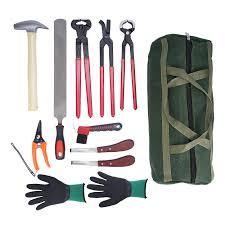 Kit Completo de Herramientas de Herrador, Equipo de Cuidado de Cascos de Alta Resistencia para Mantenimiento Equino y Uso Diario en Establos - Product Image 5