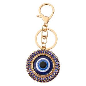 <span class=keywords><strong>Porte</strong></span>-clés œil bleu maléfique 2025, accessoires pour sac, <span class=keywords><strong>porte</strong></span>-clés œil bleu maléfique main de Hamsa avec <span class=keywords><strong>pompon</strong></span> - Product Image 5