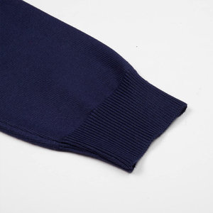 Nouveauté Automne Pulls décontractés pour hommes à col rond Teinture unie Personnalisé Haute qualité Longueur standard Faible MOQ - Product Image 5