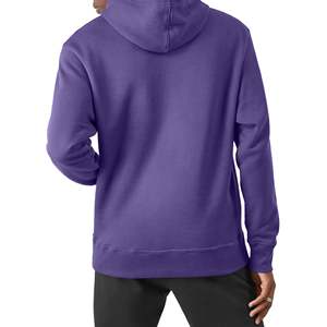High Quality 100% Cotton Logo <b>Long</b>-Sleeved Solid Color Hooded <b>Oversized</b> Quick Dry <b>Hoodies</b> Men Customized Pullover Men's <b>Hoodies</b> - Product Image 5