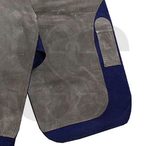 2026 OEM Tablier de maréchal-ferrant en acier inoxydable renforcé, résistant à la chaleur, avec porte-outils, sangles de jambe réglables à dégagement rapide et multi-poches - Product Image 6