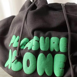 Sweat à capuche 100% coton surdimensionné de haute qualité pour femmes Streetwear respirant avec logo personnalisé taille personnalisée - Product Image 6