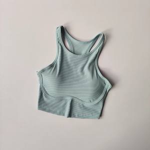 2025 soutien-gorge de sport pour femmes conçu sur mesure doux Spandex Polyester vêtements actifs pour Fitness Yoga fabriqué au Pakistan caractéristique respirante - Product Image 4