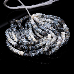 ลูกปัดโอปอลเฮอิชิทรงสี่เหลี่ยมลูกปัดโอปอลหลวม4-6มม. - Product Image 4