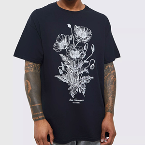 เสื้อยืดโอเวอร์ไซซ์ผู้ชายผ้าฝ้ายเฮฟวี่เวทสำหรับผู้ชายซักวินเทจ180กรัมแบบกำหนดเอง - Product Image 6