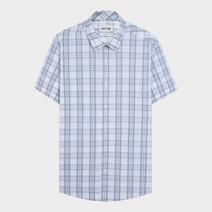 เสื้อเชิ้ตผู้ชายลายทางลำลอง Aristino ผลิตจากผ้าไผ่ 50% โพลีเอสเตอร์ 50% ย้อมสีเสื้อผ้า แขนยาว น้ำหนัก 220 กรัม ผ้าไม่ถักทอ โลโก้ที่คอเสื้อ มีสินค้าในสต็อก - Product Image 1