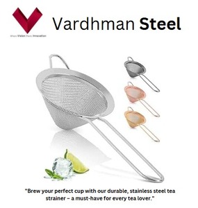 ที่กรองค็อกเทลสแตนเลส ที่กรองตาข่ายละเอียด ที่กรองอาหาร ที่กรองขนาดเล็ก ที่กรองชา ที่กรองบาร์ - Product Image 2