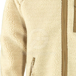 Veste polaire respirante écologique la plus vendue pour hommes, logo personnalisable sur le devant, service OEM, fabriquée au Pakistan, hiver - Product Image 4
