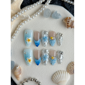 Autocollants pour ongles Starfish Bay Press on Nail Art, élégants, pour femmes et hommes - Product Image 3