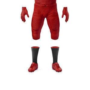 Uniformes de Fútbol Americano de Diseño Nuevo OEM de Alta Calidad, Conjuntos Transpirables con Personalización de Impresión, 100% Poliéster - Product Image 5