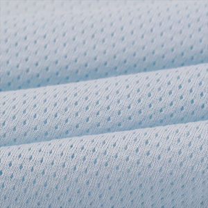 Alta calidad 100% algodón 32S tejido Jacquard agujero sólido Jersey tela transpirable estilo liso para ropa de bebé tela de punto - Product Image 6