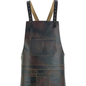 Quality <b>Adult</b> Size Adjustable Fashion <b>Adult</b> <b>Bibs</b> Cross Back Apron With Pockets Quality Best LPN-0031 - Product Image 1