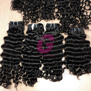 Vente en gros de paquets de cheveux humains ondulés remy vierges du Vietnam, cuticules alignées, cheveux de haute qualité uniquement - Product Image 4