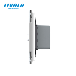 Livolo EU tiêu chuẩn <span class=keywords><strong>PIR</strong></span> cảm biến Trắng Bảng điều chỉnh tường ổ cắm và chuyển đổi con người hồng ngoại Modular thiết kế cảm biến chuyển động 80 mét * 80 mét Bảng điều chỉnh - Product Image 2