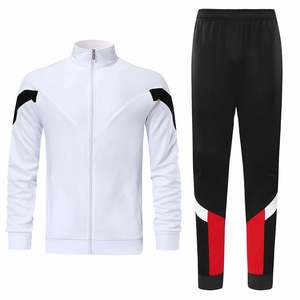 Survêtements pour hommes avec logo personnalisé survêtements de jogging pour hommes vêtements d'entraînement de marque avec fermeture éclair survêtements vierges pour hommes ensembles - Product Image 1