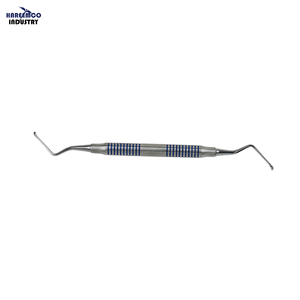 Cureta Quirúrgica Manual Dentada de Marca Personalizada, Estándar de Higiene Gracey, Instrumentos Dentales Clase I, Aprobado por CE, Modelo HI-907, 30-Jaw - Product Image 1