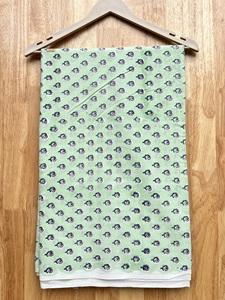 Tissu en coton biologique imprimé par blocs Matériel d'habillement imprimé en coton biologique de fournisseur de confiance Produit à un prix abordable - Product Image 5