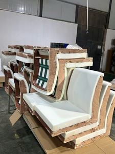 Light <b>Brown</b> Genuine Leather Accent <b>Chair</b> Mid Century Modern Straight <b>Arm</b> <b>Chair</b> for Apartment Living Room Waiting Area - Product Image 6