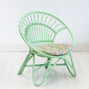 Colored baby dining <b>chair</b> for <b>toddlers</b> sustainable rattan cane children <b>chairs</b> top quality - Product Image 1