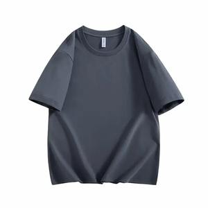 Camiseta de Verano de Alta Calidad, Nueva, Moderna, de Manga Corta, de Algodón, Ropa de Gimnasio, Hip-Hop, Streetwear, Deportiva, Ajustada - Product Image 4