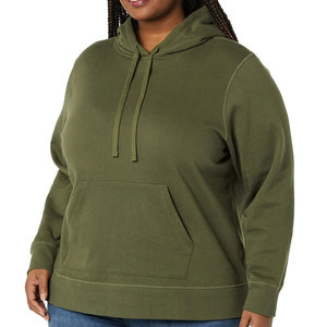 Custom women hoodie oversized pullover cotton fleece streetwear fashion sweatshirt for wholesale supply - Product Image 4