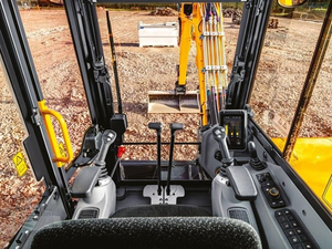 Mini-excavatrice USA 2024 JCB 50Z-1 avec moteur Tier 4, vérin hydraulique Eaton, boîte de vitesses à chenilles, pompe haute performance - Product Image 3