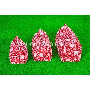 Trousse de Toilette Matelassée Indienne pour Femme, Imprimée à la Main, avec Fermeture Éclair, Durable, Vente en Gros Fabricant - Product Image 6
