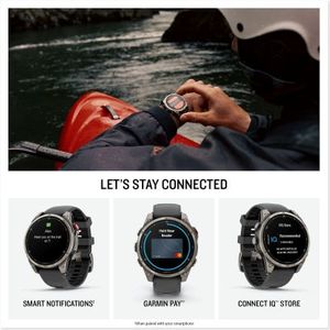 Reloj Inteligente GPS Multideporte Conectado Garmin Fenix 8 Pro de Alta Calidad - 47 mm AMOLED Zafiro Premium - Product Image 4