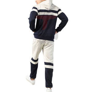 Survêtements d'hiver 100% coton légers et respirants avec logo personnalisé de qualité supérieure pour hommes ensembles tendance grande taille et solide - Product Image 6