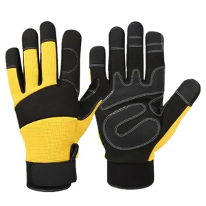 Gants de travail résistants au rétrécissement, dextérité améliorée, robustes, extensibles, excellente adhérence, gants mécaniques