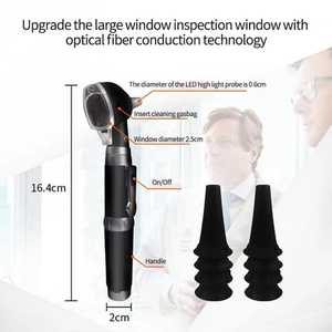 ชุดเครื่องส่องตรวจ LED ไฟเบอร์ออปติกขนาดเล็กแบบพกพามีโลโก้ออกแบบได้ตามต้องการสำหรับเครื่องมือผ่าตัด - Product Image 2