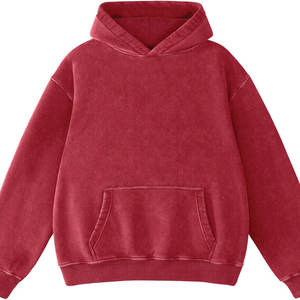 Sudadera Clásica de Invierno para Mujer con Lavado Ácido, Bolsillo Canguro, Logotipo Frontal, Tela de Rizo - Diseño Personalizable - Product Image 1