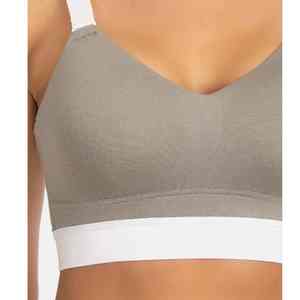 Soutien-gorge de sport sans couture personnalisé pour femmes, rembourrage réglable, haut de yoga, vêtements de sport actifs - Product Image 3
