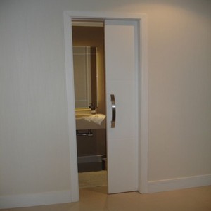 Porta scorrevole tascabile con apertura moderna: creazione di una vista minimalista e senza ostacoli per interni contemporanei - Product Image 6