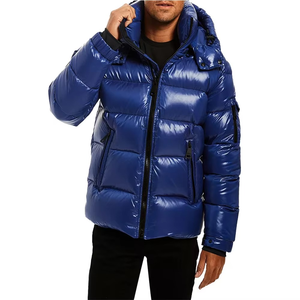 Chaqueta de Burbuja con Capucha Personalizada al por Mayor, para Hombre, Transpirable, Impermeable, Ecológica, con Logotipo Frontal, para Invierno - Product Image 6