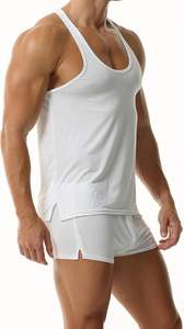 Chaleco deportivo Premium para hombre, camiseta de entrenamiento de gimnasio sin mangas, transpirable, ligero, de secado rápido, ropa deportiva - Product Image 4