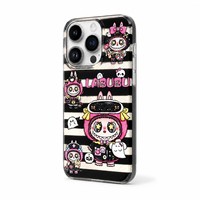 Coques de téléphone portable en TPU+PC antichoc et anti-traces de doigts avec anneau magnétique, design dessin animé IMD, couleur personnalisée, vente en gros