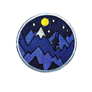 Custom Logo Personalized Embroidery Biker Patches Superb Quality Twill Fabric <b>Iron</b> <b>on</b> Embroidered Patches - Product Image 5